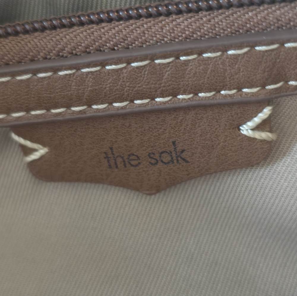 The Sak Blue Leather Crossbody  With Guitar Strap..GUC Smoke Free,Pet Friendly - Picture 3 of 7